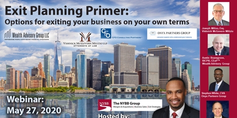 Webinar recording: Exit Planning for Business Owners - Are you Prepared?